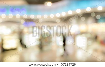 Abstrast Blurred background : shopping mall