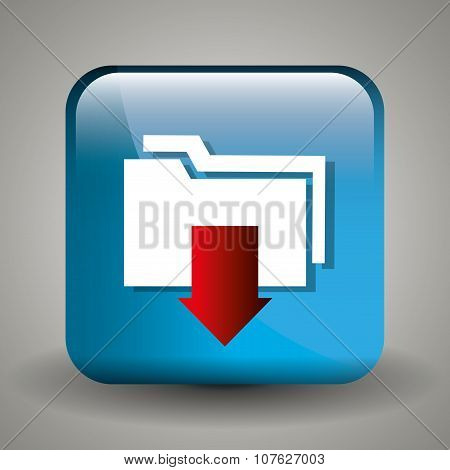 Download icon button