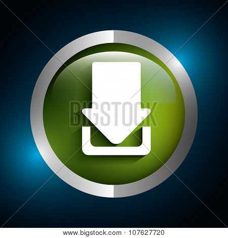Download icon button