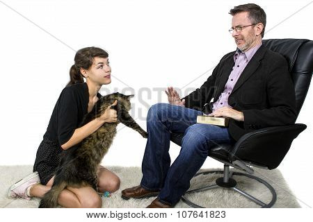 Dad is Allergic To Cat