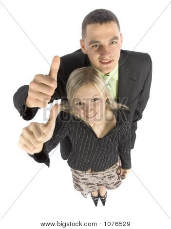 Headshot af Businessteam - Ok