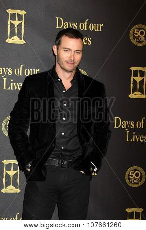 LOS ANGELES - NOV 7:  Eric Martsolf at the Days of Our Lives 50th Anniversary Party at the Hollywood Palladium on November 7, 2015 in Los Angeles, CA