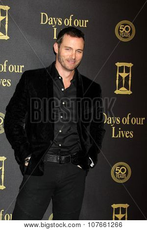 LOS ANGELES - NOV 7:  Eric Martsolf at the Days of Our Lives 50th Anniversary Party at the Hollywood Palladium on November 7, 2015 in Los Angeles, CA