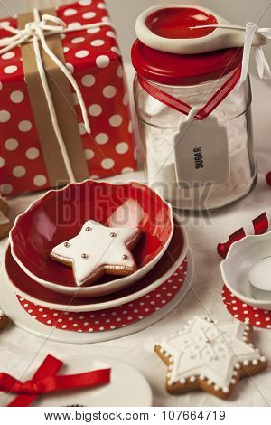 Red And White