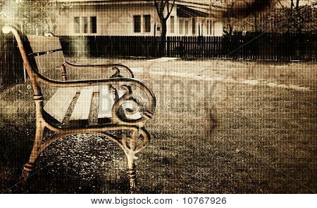 Wand des Rocks - Antik