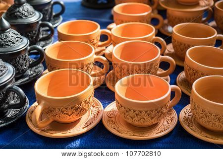 Thai Traditional Clay Pottery
