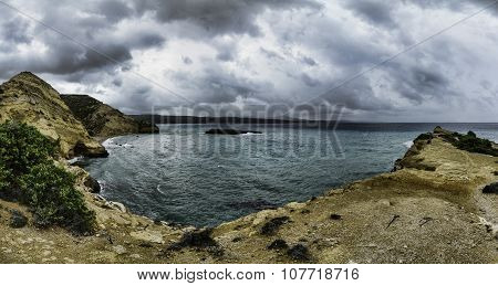 Monolithos beach Rhodes