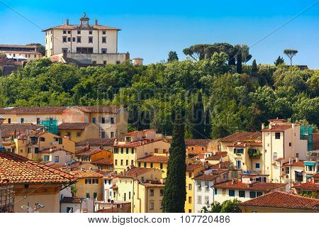 Oltrarno and Fort Belvedere in Florence, Italy