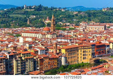 Oltrarno and Santo Spirito in Florence, Italy