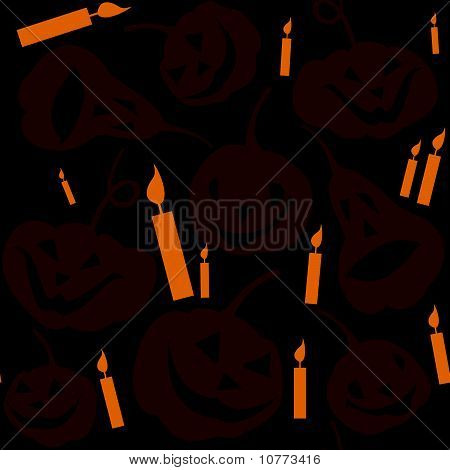 Halloween seamless background