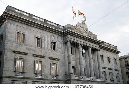 The City Hall Of Barcelona