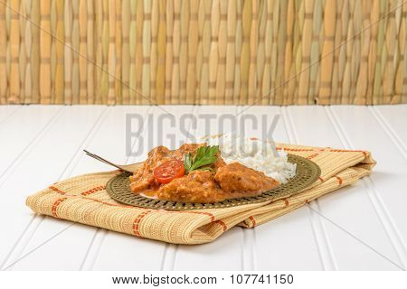 Ckicken Korma Plate