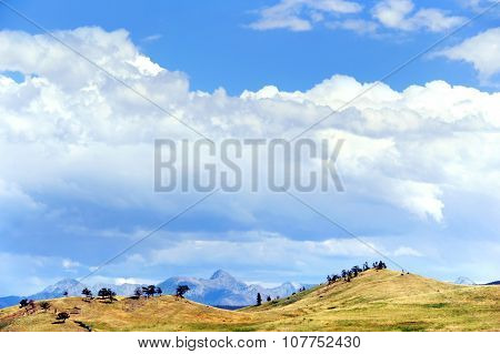 Cloud Formation Over Gallatins