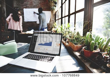 Home Office Design Workspace Room Concept