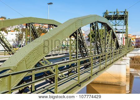 Bridge Over Sado River. Alcacer Do Sal, Portugal