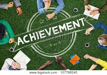 Achievement Accomplishment Success Goal Concept