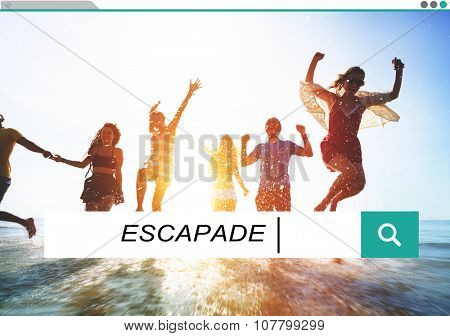 Escapade Journey Dream Freedom Travel Adventure Concept