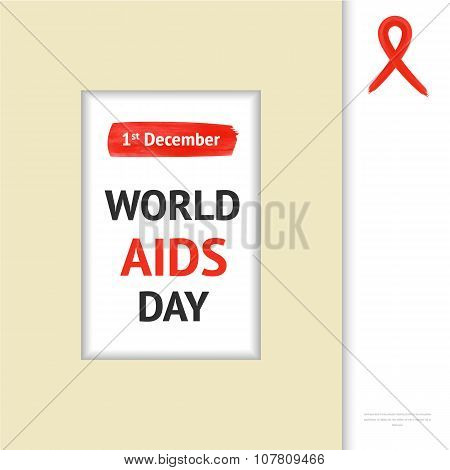 World Aids Day  in frame