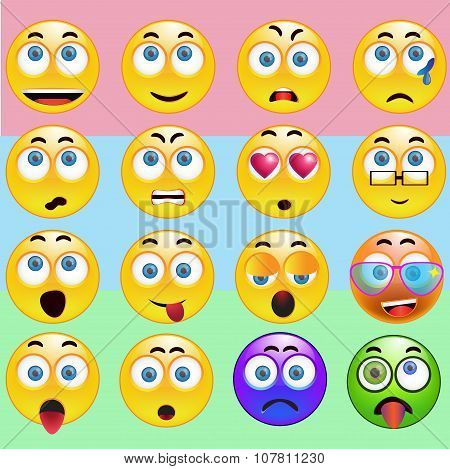 Emoticon set