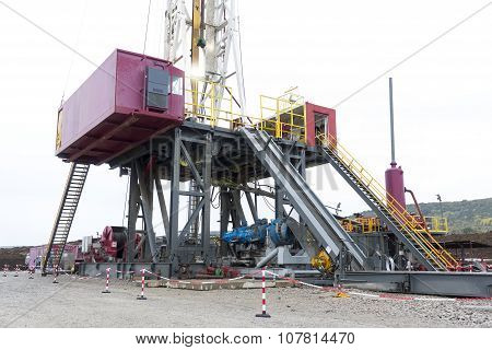 Gas Drilling Machine Platform
