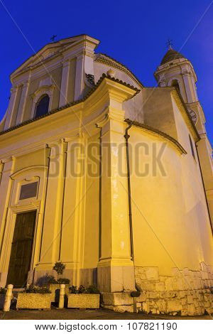 Church In La Turbie In France
