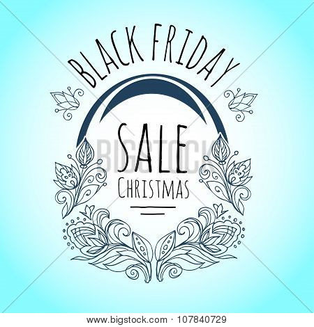 Christmas sale. Black friday.
