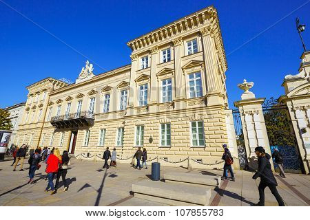 Warsaw, The Palace Uruskich