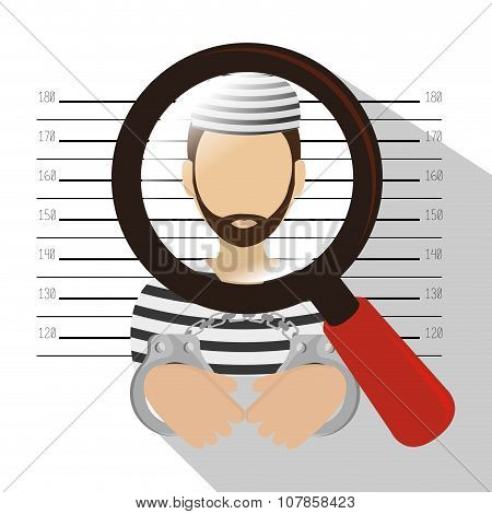 Law and legal justice graphic