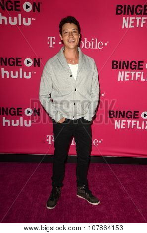 LOS ANGELES - NOV 10:  Reynaldo Pacheco at the T-Mobile Un-carrier X Launch Celebration at the Shrine Auditorium on November 10, 2015 in Los Angeles, CA