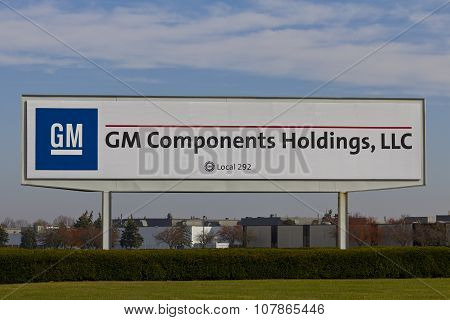 Kokomo - November 2015: GM Components Holdings.