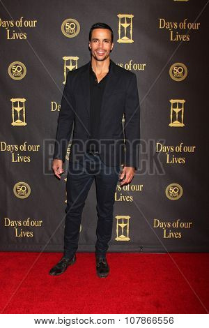 LOS ANGELES - NOV 7:  Matt Cedeno at the Days of Our Lives 50th Anniversary Party at the Hollywood Palladium on November 7, 2015 in Los Angeles, CA