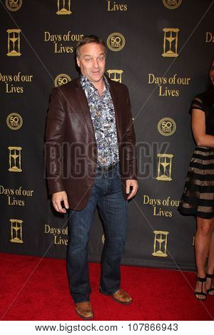 LOS ANGELES - NOV 7:  Roark Critchlow at the Days of Our Lives 50th Anniversary Party at the Hollywood Palladium on November 7, 2015 in Los Angeles, CA