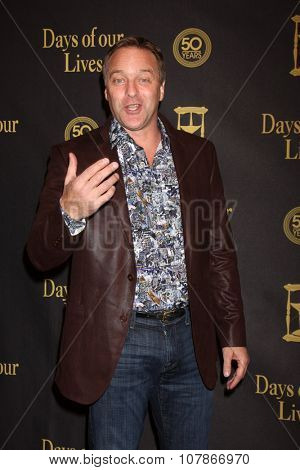 LOS ANGELES - NOV 7:  Roark Critchlow at the Days of Our Lives 50th Anniversary Party at the Hollywood Palladium on November 7, 2015 in Los Angeles, CA