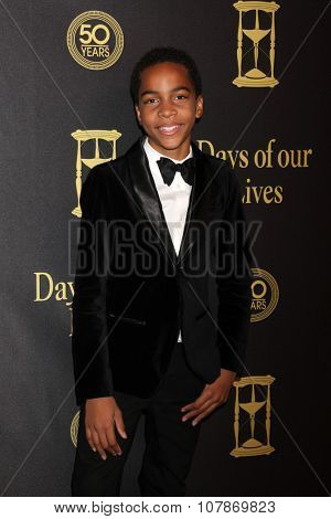 LOS ANGELES - NOV 7:  Terrell Ransom at the Days of Our Lives 50th Anniversary Party at the Hollywood Palladium on November 7, 2015 in Los Angeles, CA