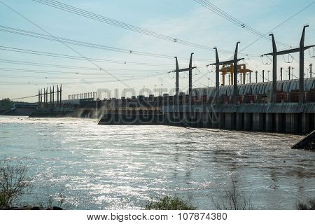 Salto Power Plant Dam
