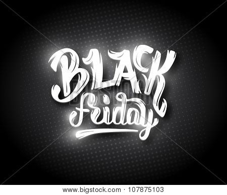 Black Friday sale background with bokeh
