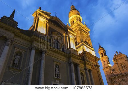 Saint-michel Archange Basilica, Menton, France
