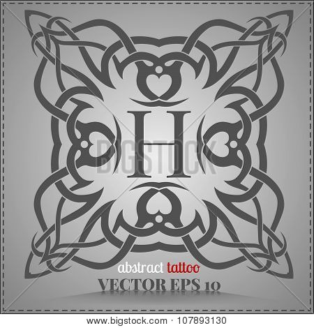 Celtic pattern, personalized, abstract collection tattoo element for   your creativity