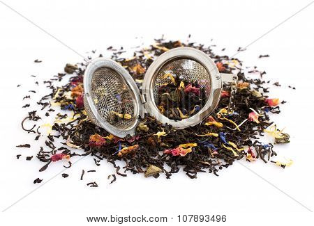 Herbal Tea And Tea Strainer