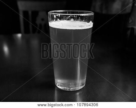 Black And White Bitter Beer