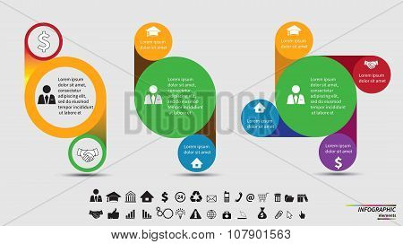 Vector Template for cycle diagram, graph, presentation and round chart