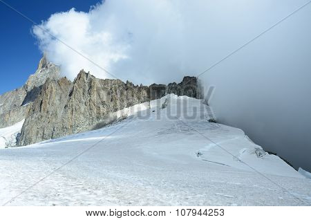 Cloud Over Glacier