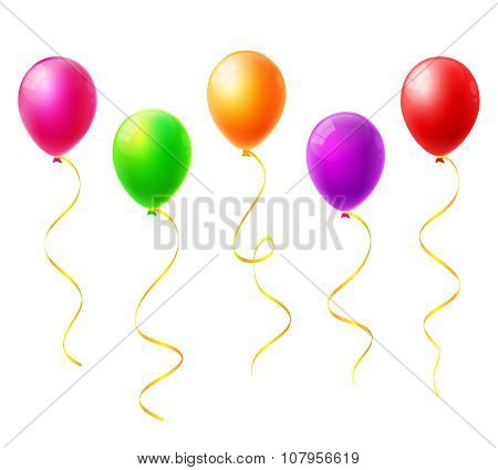 Colorful Balloons