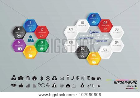 Vector Template for cycle diagram, graph, presentation and round chart