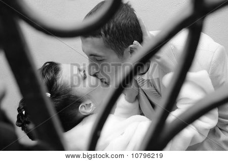 Braut und Bräutigam