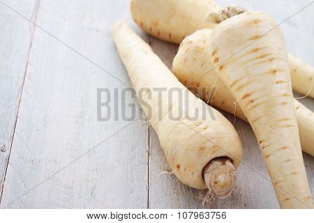 healthy fresh parsnip vegetables