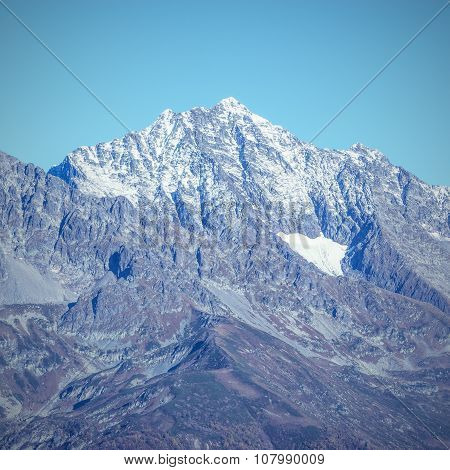 Peak Of The Chugush Mountain.