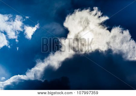 Backlit Cloud
