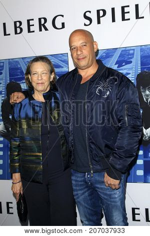 LOS ANGELES - SEP 26:  Delora Sherleen Vincent, Vin Diesel at the 