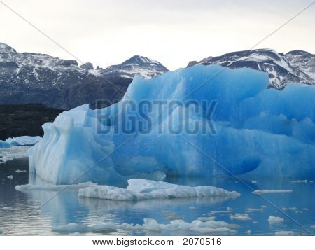 Lago di iceberg, Argentina